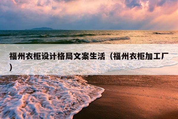 福州衣柜設(shè)計格局文案生活（福州衣柜加工廠）